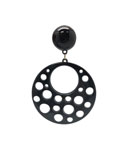 Flamenco Earrings in Plastic with Holes. Black 2.479€ #502823473NG